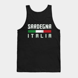 Sardegna / Italian Region Typography Design Tank Top